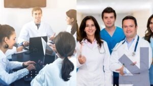 Healthcare professionals working in a hospital in Canada 2025